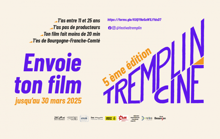 Affiche de tremplin ciné