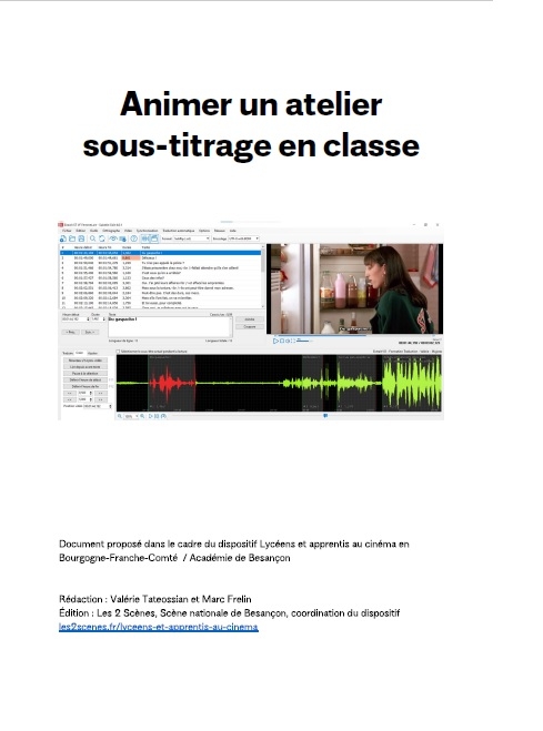 Animer un atlelier sous-titrage en classe