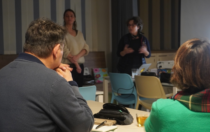 Présentation de trimestre à la MJC