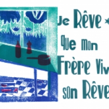 Carte imaginé par un enfant du séjour