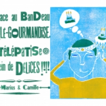 Carte imaginé par un enfant du séjour