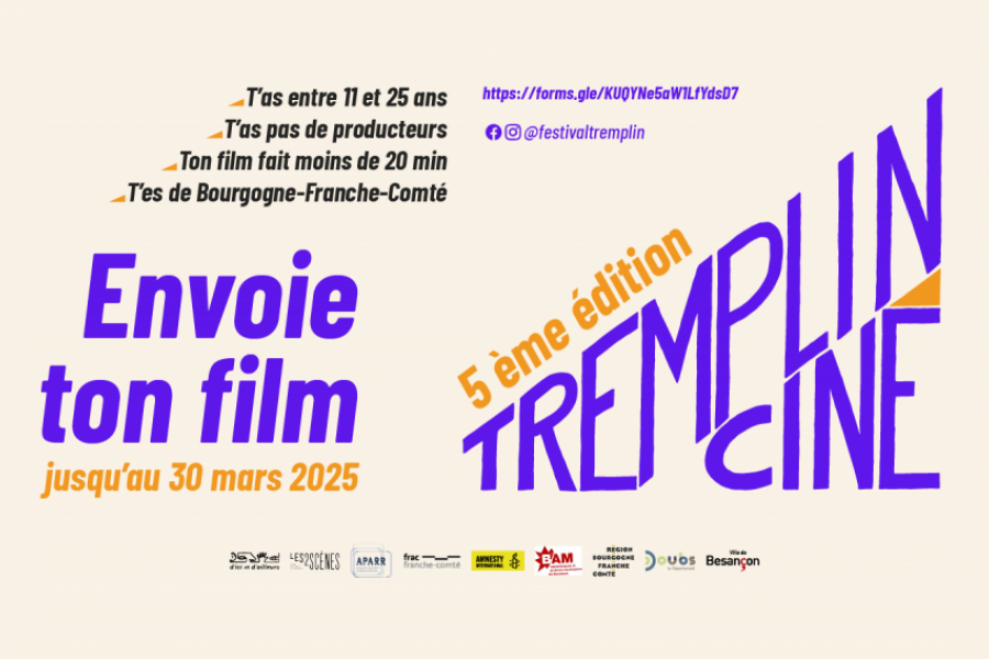 Affiche de tremplin ciné