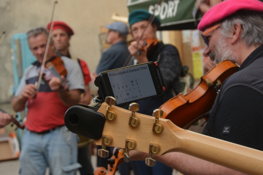 Musiciens dans la rue