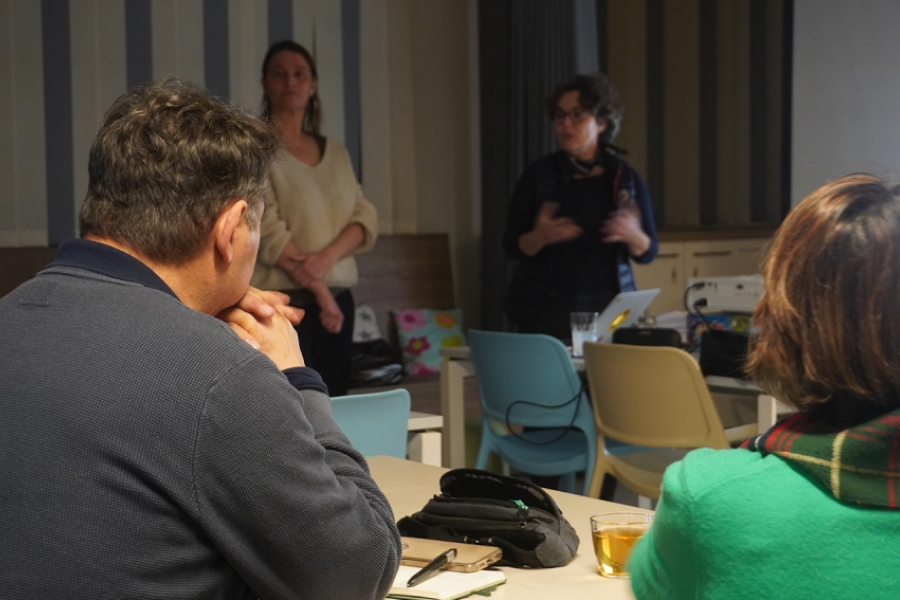 Présentation de trimestre à la MJC