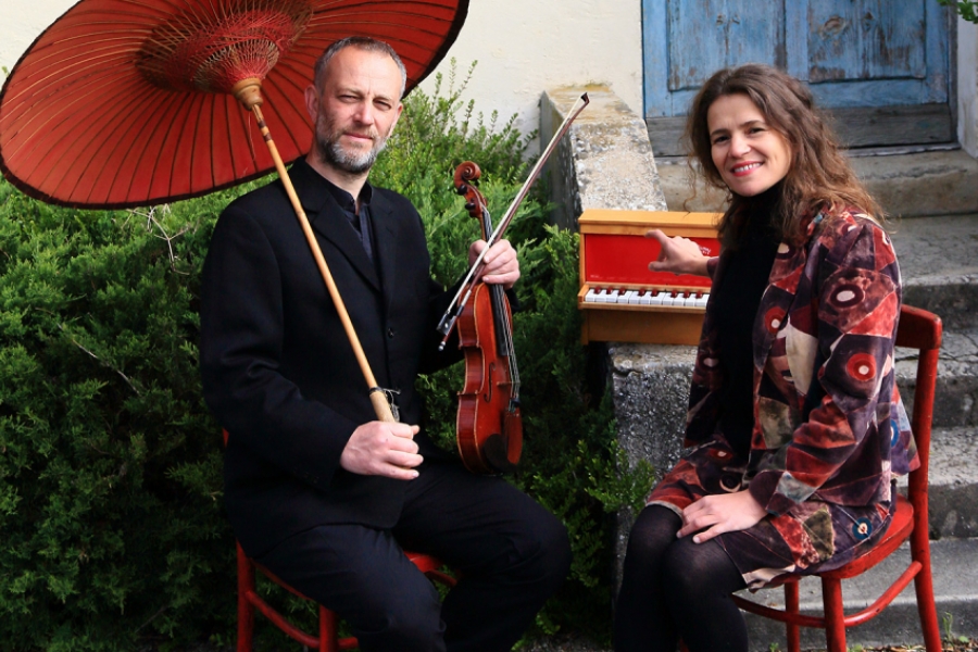 Photo de Jeanne Bleuse et Julian Boutin 